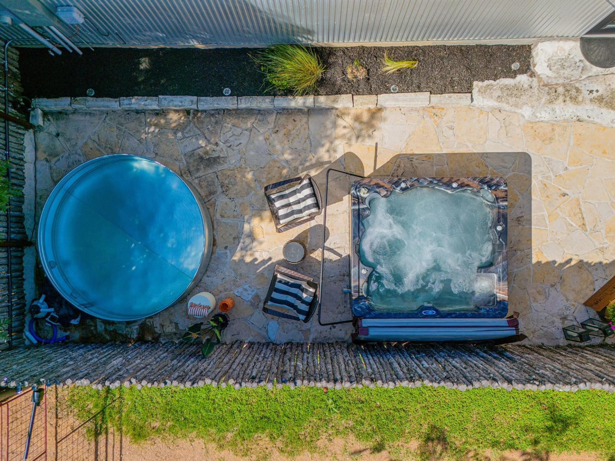 Claret House Full Kitchen And Private Hot Tub Villa Fredericksburg Bagian luar foto